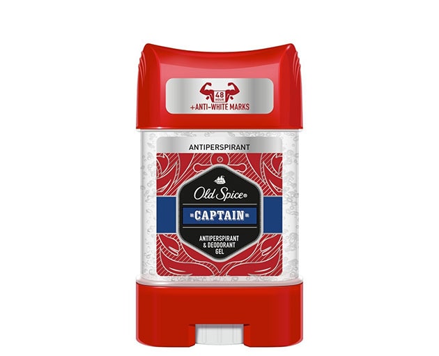 OLD SPICE დეოდორანტი და ანტიპერსპირანტი გელი Captain 70 მლ